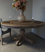 Rene Houtman Eetkamertafel | Rond | Bruin | H80 x D160 cm