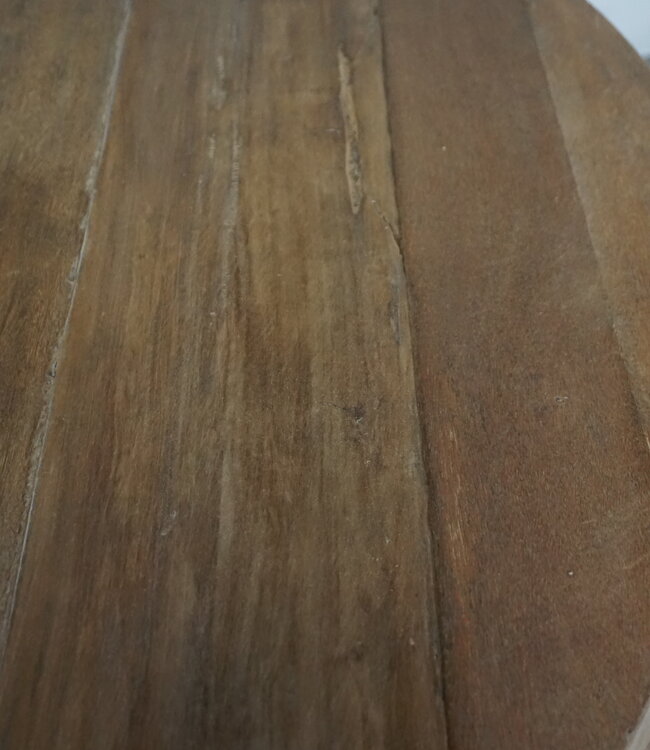 Rene Houtman Eetkamertafel | Rond | Bruin | H79.5 x D160 cm