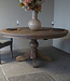 Rene Houtman Eetkamertafel | Rond | Bruin | H79.5 x D160 cm