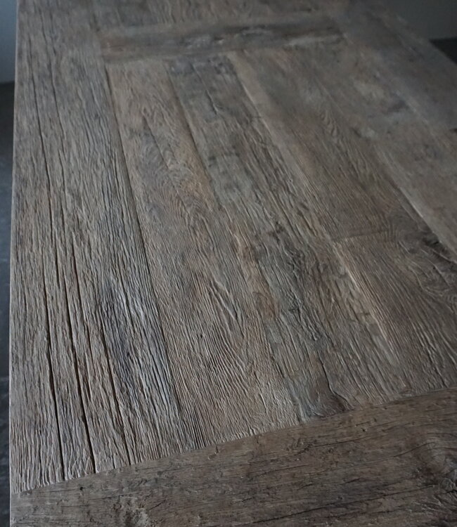 Rene Houtman Oud Eikenhouten Tafel | Nr 1 | L250 x D100 x H79 cm