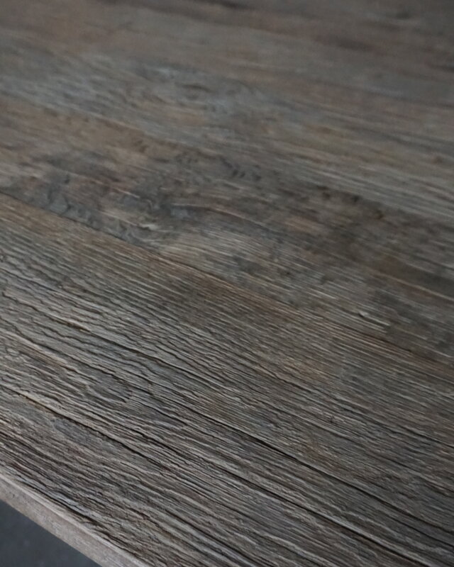 Rene Houtman Oud Eikenhouten Tafel | Nr 1 | L250 x D100 x H79 cm