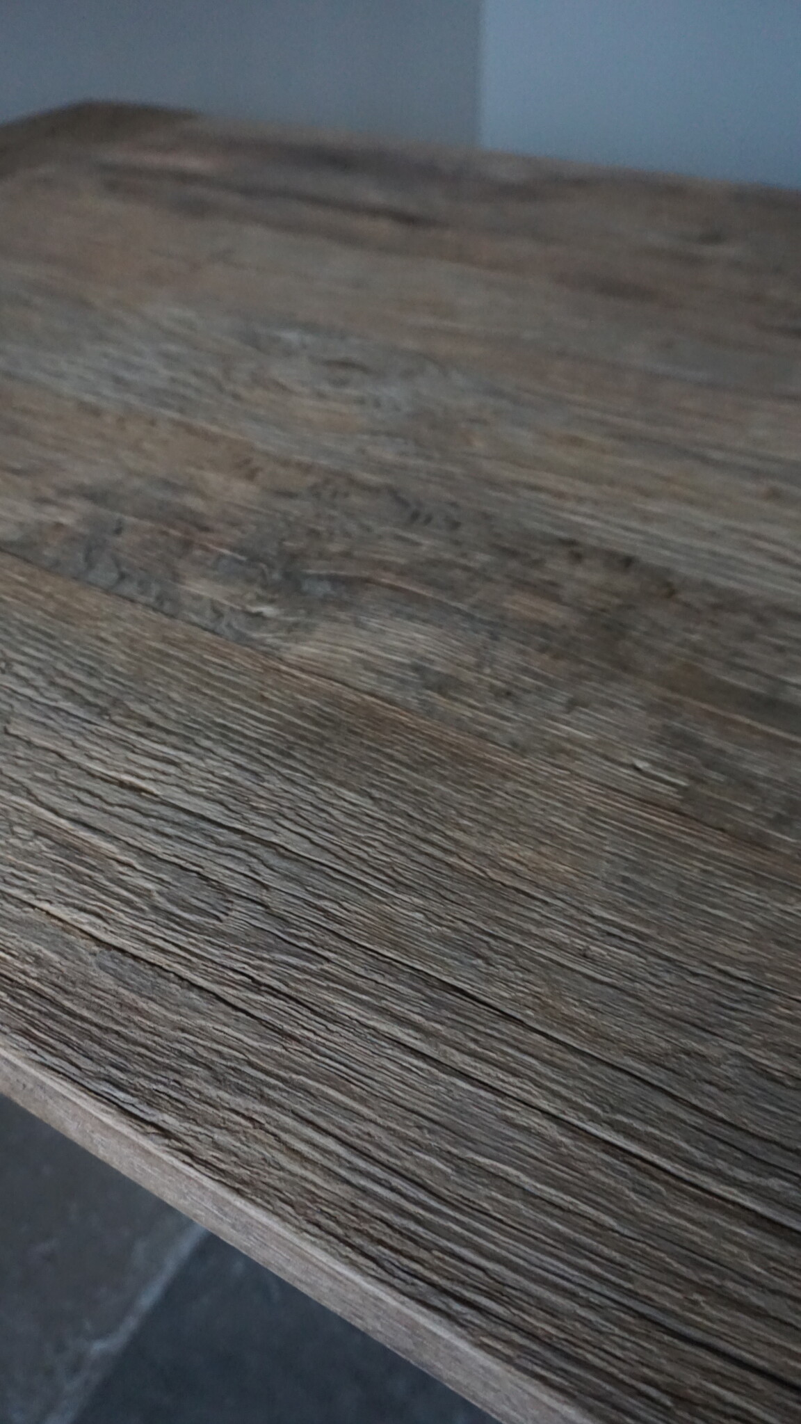 Rene Houtman Oud Eikenhouten Tafel | Nr 1 | L250 x D100 x H79 cm
