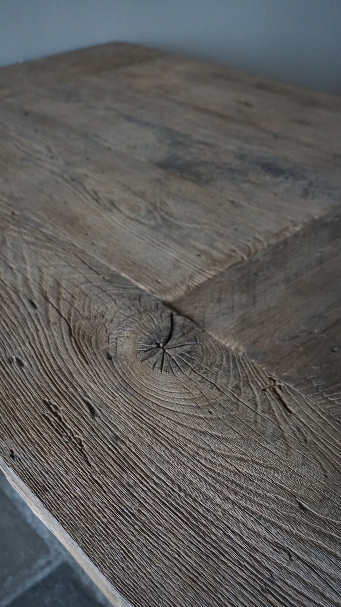 Rene Houtman Oud Eikenhouten Tafel | L253 x D101 x H78 cm