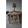 Oud Eikenhouten Tafel | Nr 2 | L250 x D100 x H79 cm