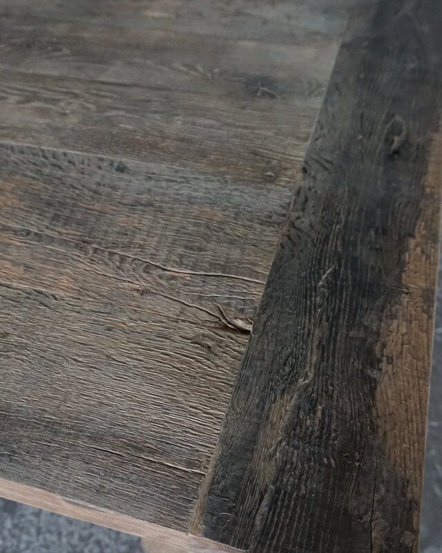 Rene Houtman Oud Eikenhouten Tafel | Nr 2 | L250 x D100 x H79 cm