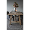Oud Eikenhouten Tafel | L252 x D100 x H78 cm