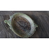 Unieke Oud Houten Chapati Schaal | H4xB41xD30 cm