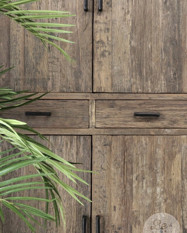 Be-Uniq 4-Deurs Kabinet | Urban Collection | H220xB110xD40 cm