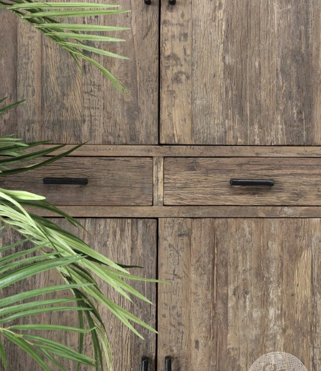 Be-Uniq 4-Deurs Kabinet | Urban Collection | H220xB110xD40 cm