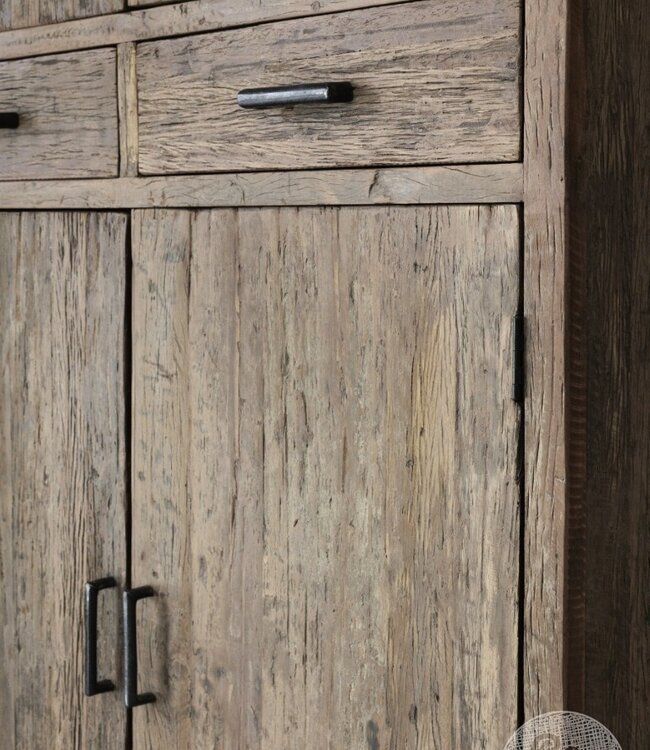 Be-Uniq 4-Deurs Kabinet | Urban Collection | H220xB110xD40 cm