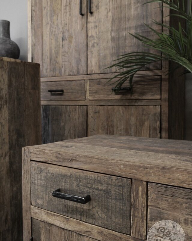Be-Uniq 4-Deurs Kabinet | Urban Collection | H220xB110xD40 cm