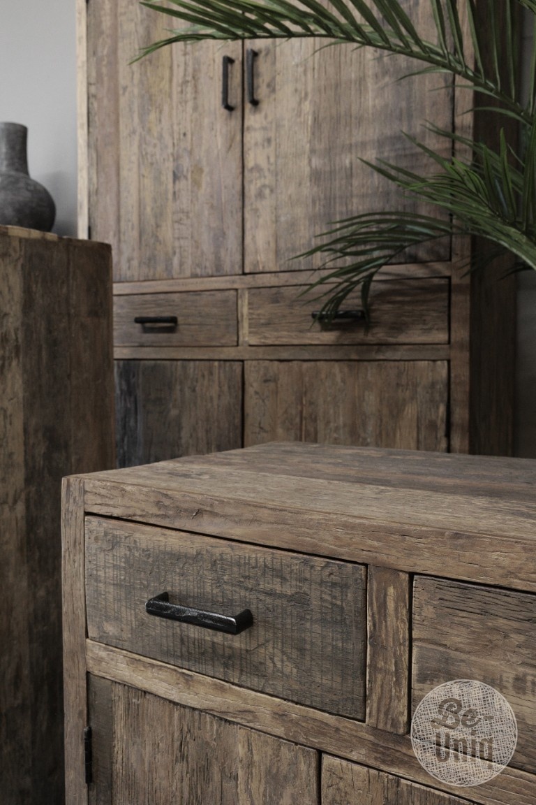 Be-Uniq 4-Deurs Kabinet | Urban Collection | H220xB110xD40 cm
