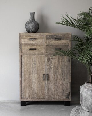 Be-Uniq Lage Kast | Urban Collection | H140xB100xD40 cm