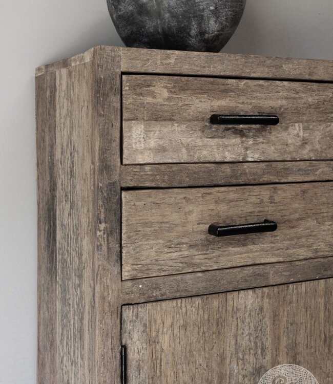 Be-Uniq Lage Kast | Urban Collection | H140xB100xD40 cm