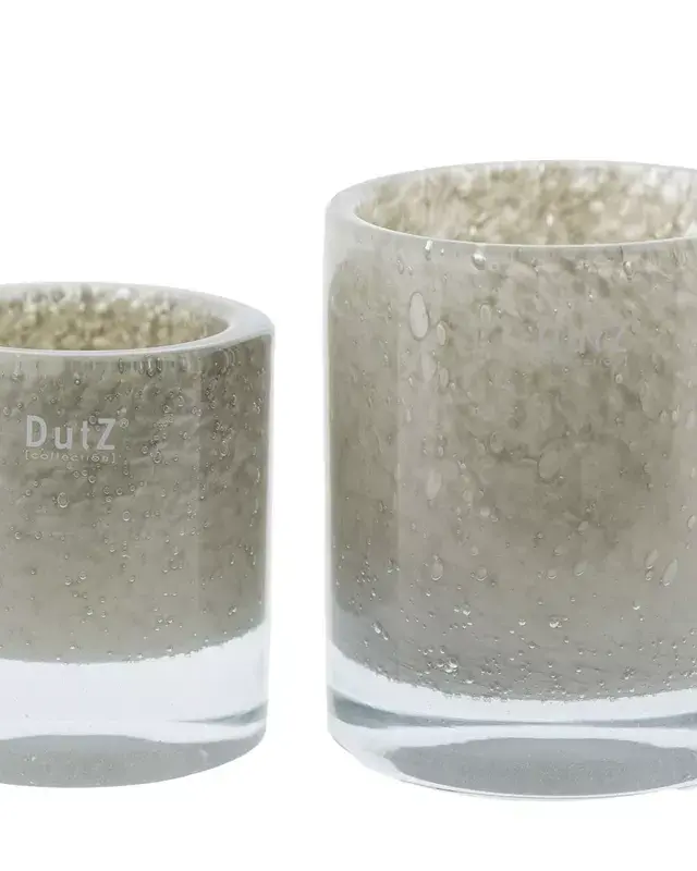 DutZ Cilinder | Taupe Bubbels | 2 Maten