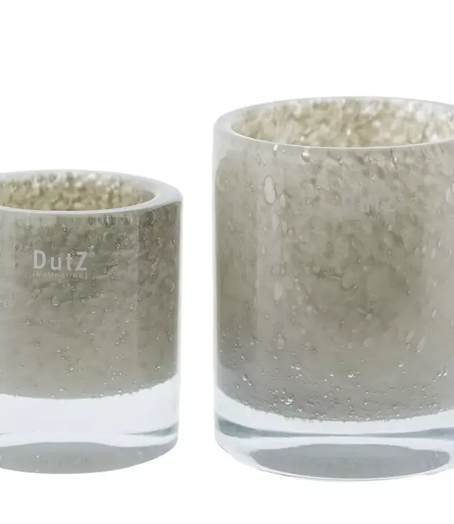 DutZ Cilinder | Taupe Bubbels | 2 Maten