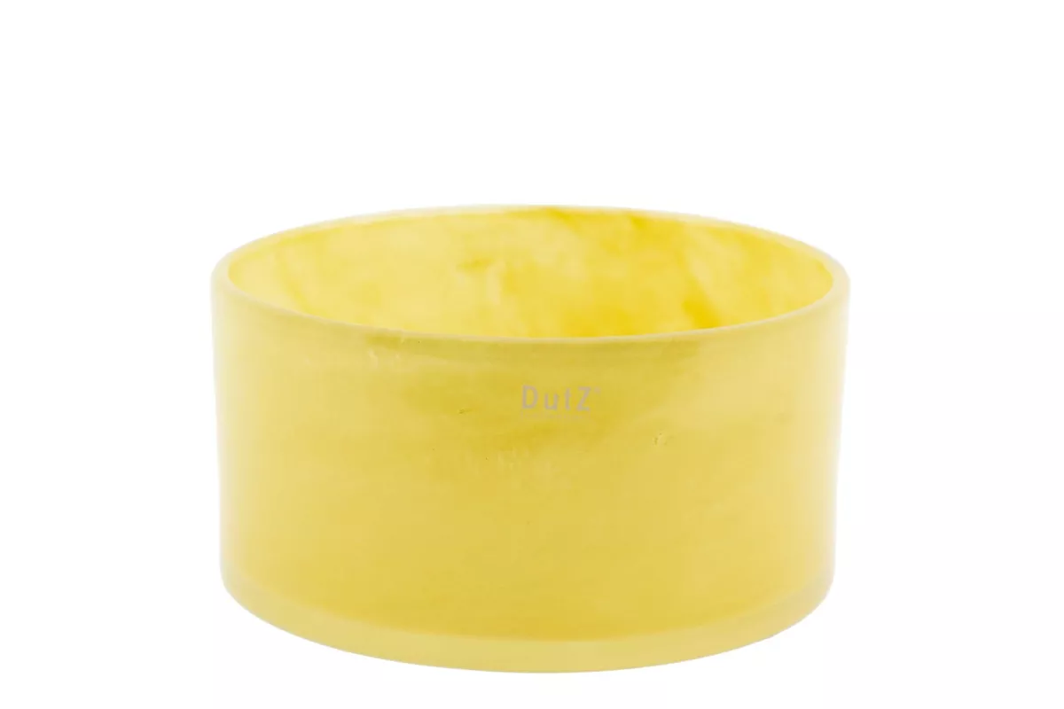 DutZ Kom Cilinder | Okergeel | H13 x D25 cm