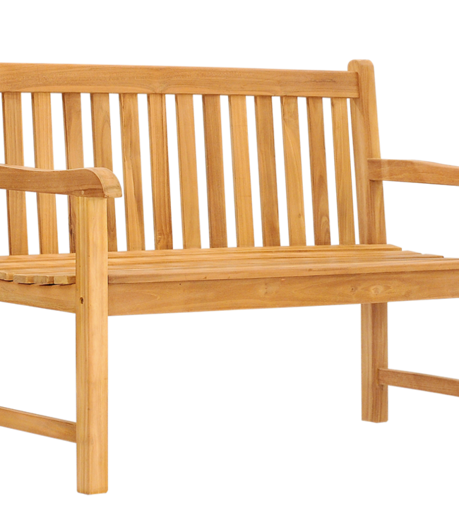 Rene houtman Houten tuinbank 130 x 92 x 64 Cm