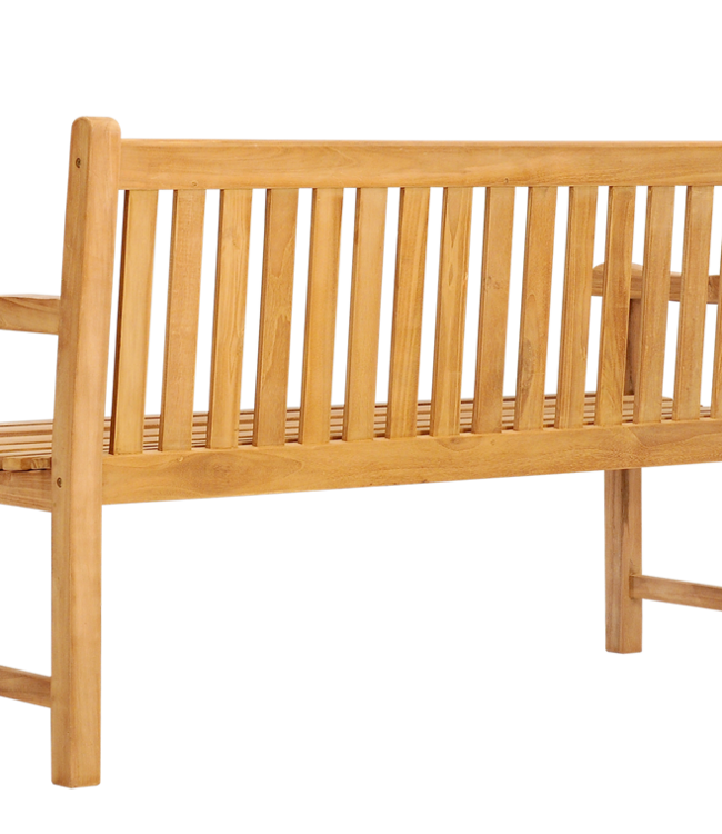 Rene houtman Houten Tuinbank Teak 150x92x64 Cm