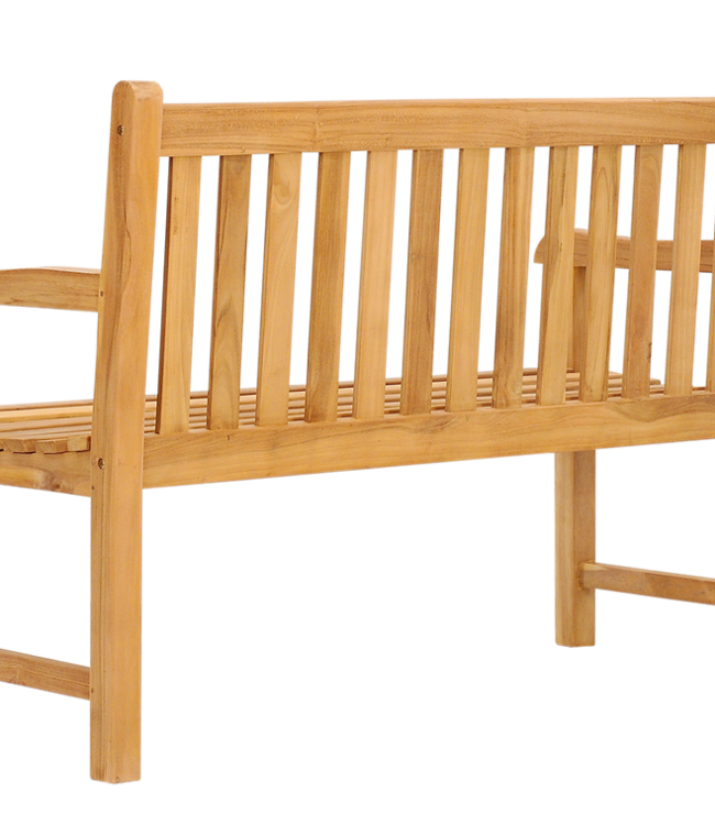 Rene houtman Houten tuinbank 130 x 92 x 64 Cm