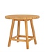 Rene houtman Ronde tuintafel 80x75x80 cm