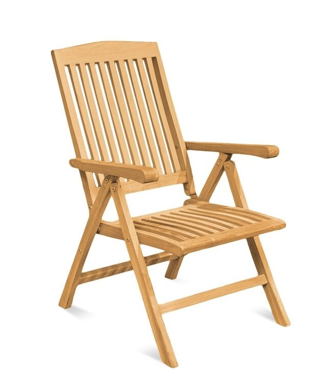 Rene houtman Inklapbare tuinstoel 70x105x60 cm