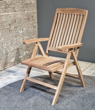 Rene houtman Inklapbare tuinstoel 70x105x60 cm