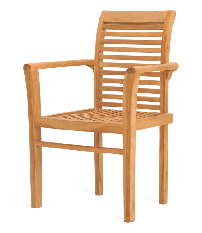 Rene houtman Tuinstoel stapelbaar 96x64x49 cm