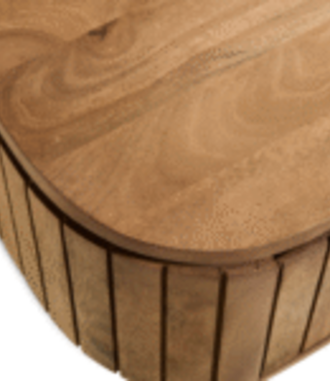 Rene houtman Mokka nachtkastje - lichtbruin, hangend