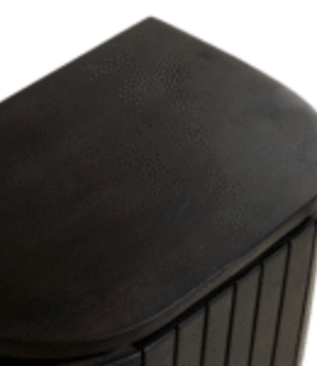 Rene houtman Mokka nachtkastje - donkerbruin, hangend