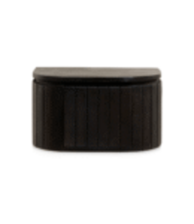 Rene houtman Mokka nachtkastje - donkerbruin, hangend