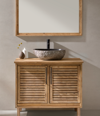 Rene Houtman Badkamermeubel Merida B100xD59xH82 Cm Acacia