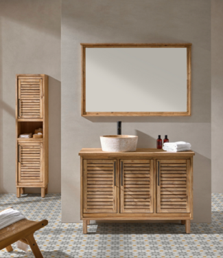Rene Houtman Badkamermeubel Merida | B120xD50xH82 Cm | Acacia