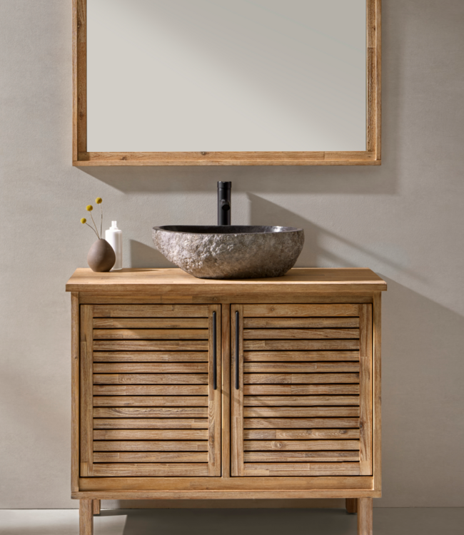 Rene Houtman Spiegel Merida | B100xD5xH80 cm | Acacia