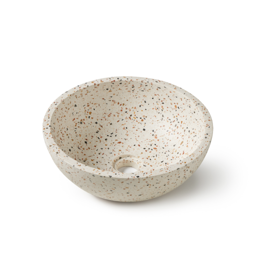 Rene Houtman Waskom Terrazzo Rond 35x13 Cm MIX