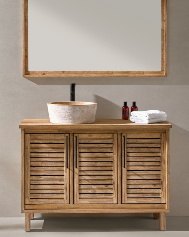 Rene Houtman Spiegel Merida | B120xD5xH80 cm | Acacia