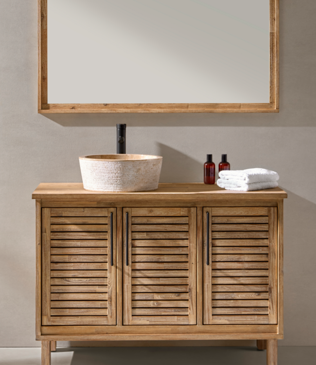 Rene Houtman Spiegel Merida | B120xD5xH80 cm | Acacia