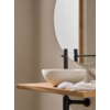 Waskom Terrazzo Rond 35x13 Cm Wit