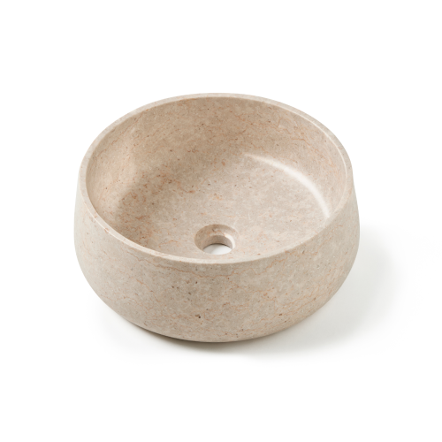 Rene Houtman Waskom Rene Houtman | Marmer Crème | B40 x D40 x H15 cm