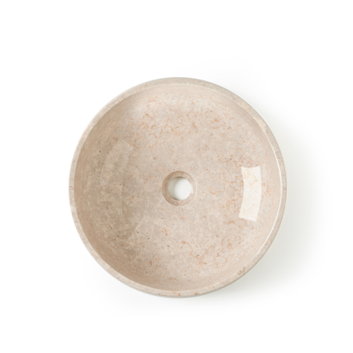 Rene Houtman Waskom Rene Houtman | Marmer Crème | B40 x D40 x H15 cm
