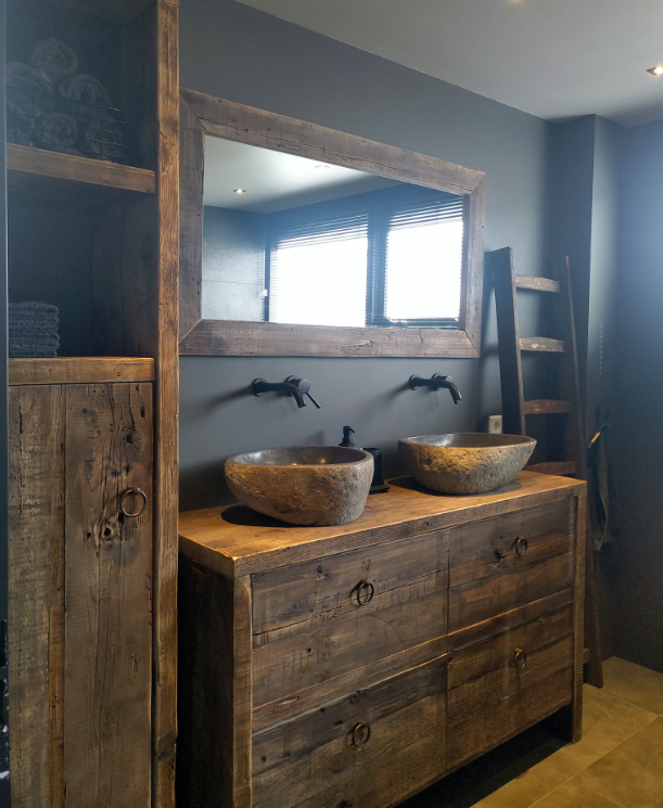 Landelijke badkamermeubels