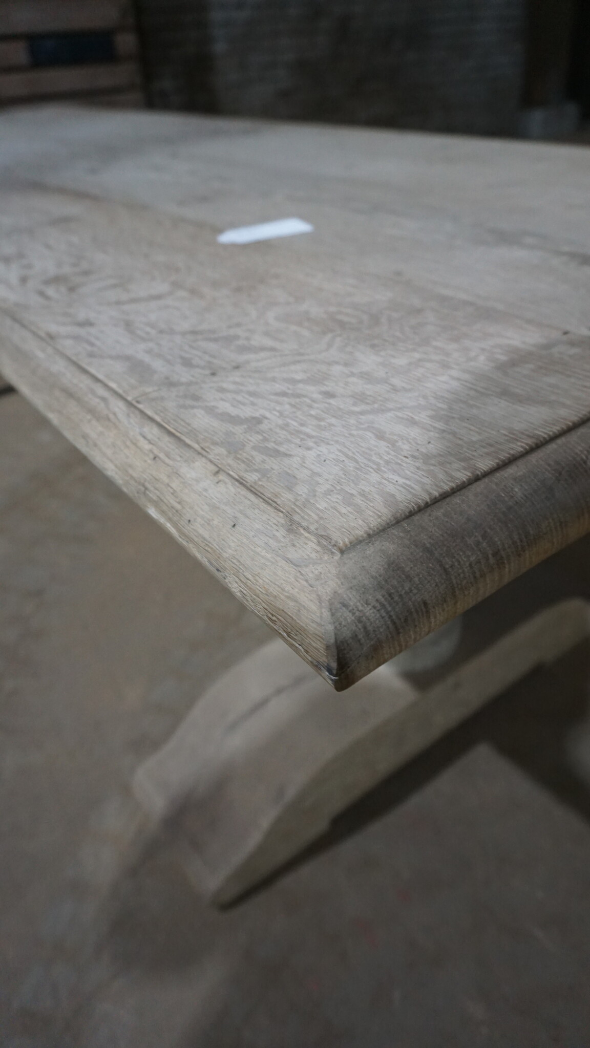 Rene Houtman Eiken Tafel Met Bolpoot | H75xB265xD90 cm