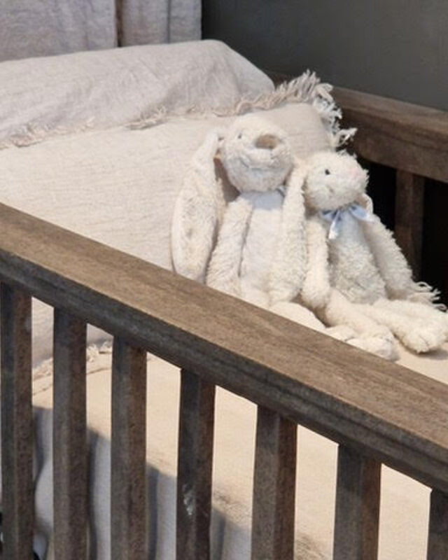 Luksa Home Collection Houten Ledikant Daniël | H95 x B120 x D60 cm