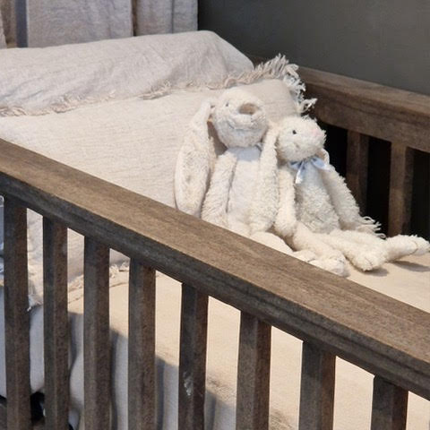 Luksa Home Collection Houten Ledikant Daniël | H95 x B120 x D60 cm