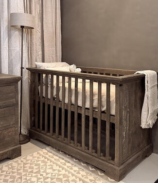 Luksa Home Collection Houten Ledikant Daniël | H95 x B120 x D60 cm