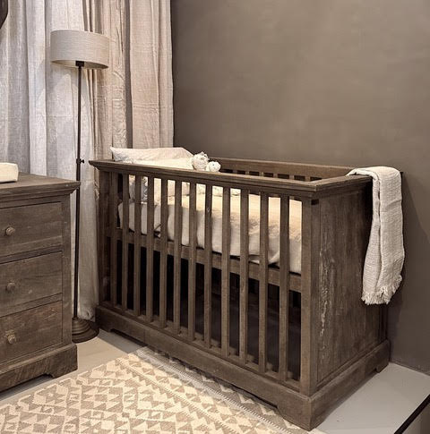 Luksa Home Collection Houten Ledikant Daniël | H95 x B120 x D60 cm