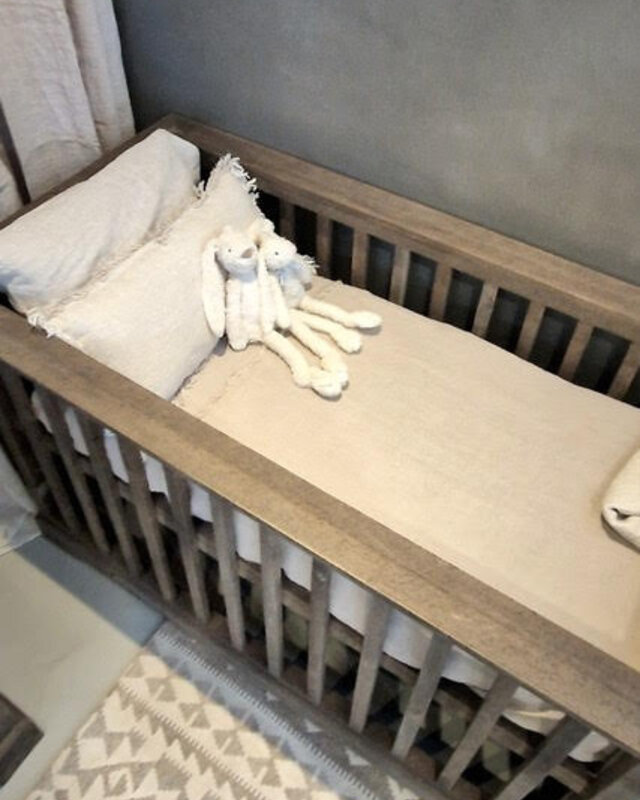 Luksa Home Collection Houten Ledikant Daniël | H95 x B120 x D60 cm