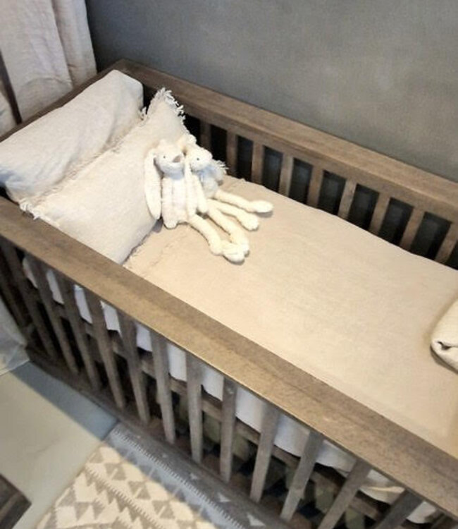 Luksa Home Collection Houten Ledikant Daniël | H95 x B120 x D60 cm