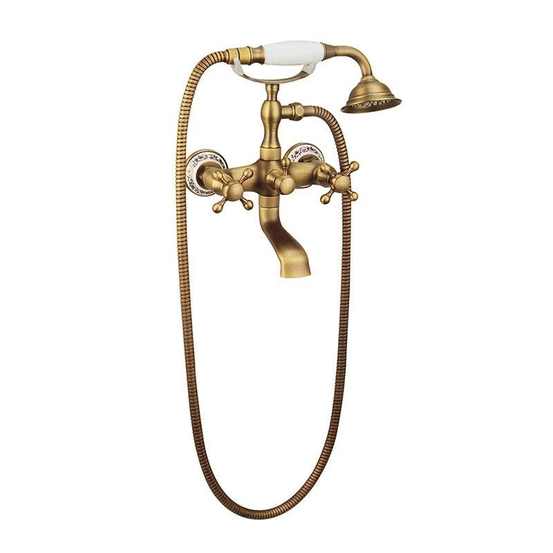 Rene Houtman Landelijke Badkraan met Handdouche | 27,5 cm