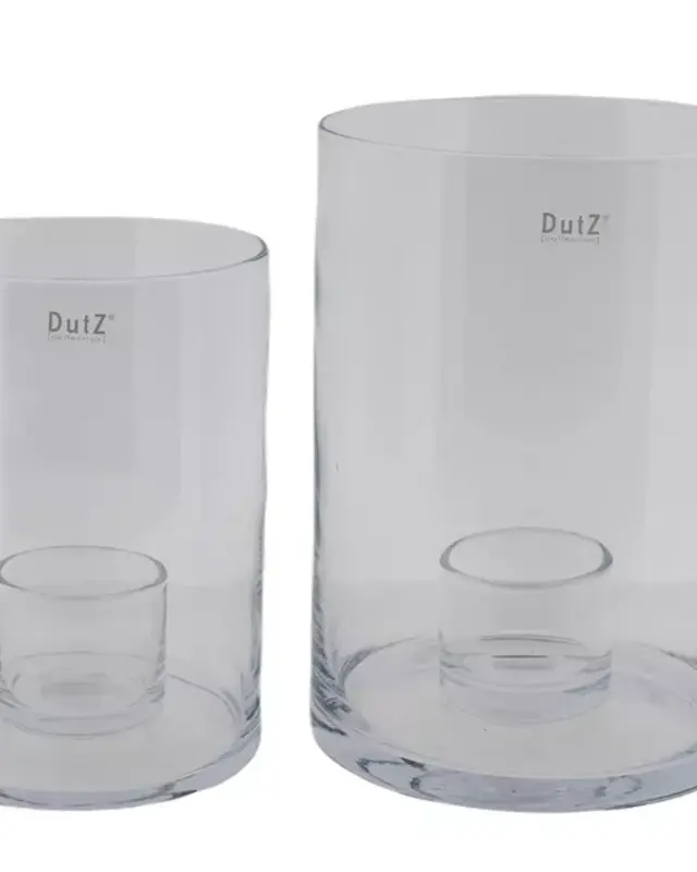 DutZ Windlicht Met Houder | Helder | H24 x D18 cm